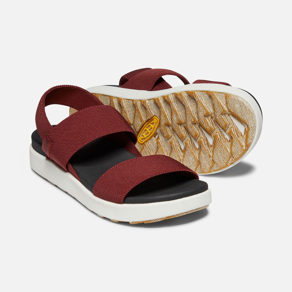 Sandales de Plage Keen Femme Rouge | Elle Backstrap | DXYHK-8713